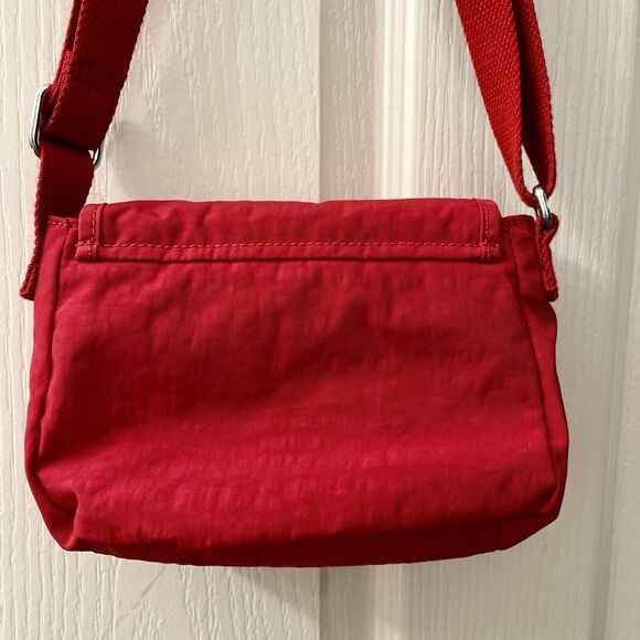 Kipling Women's Sabian Red Crossbody Mini Bag with Adjustable Strap With Jaxton - Picture 3 of 10